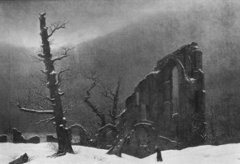 Painting by Caspar Friedrich